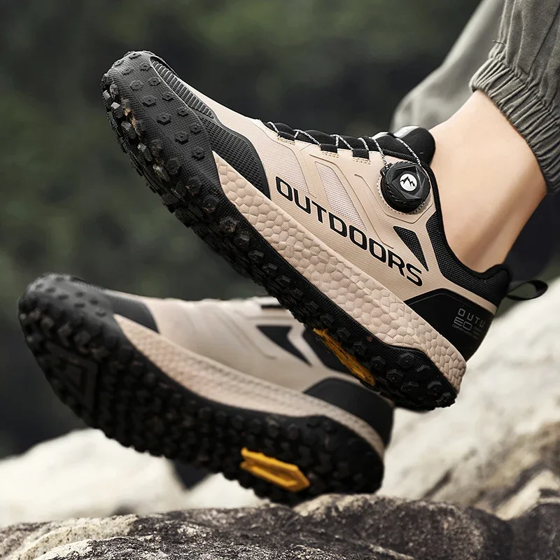 Men's Hiking Shoes Non-slip Wa - đánh giá và giá Climbing Shoe Beginner