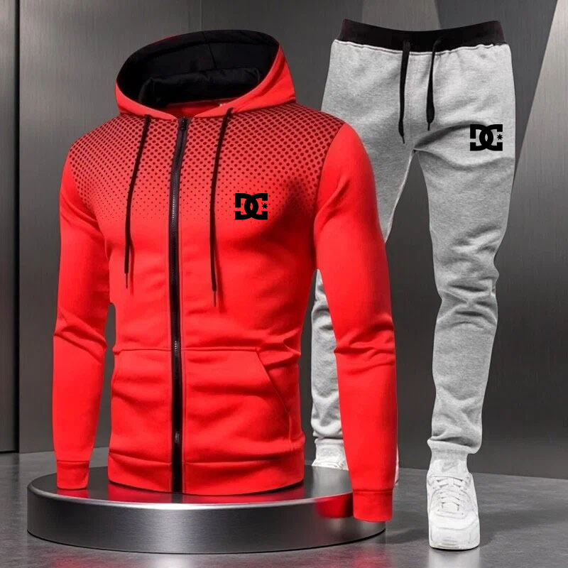 Men's Hooded Tracksuit Casual  - đánh giá và giá Outdoor Sport Is