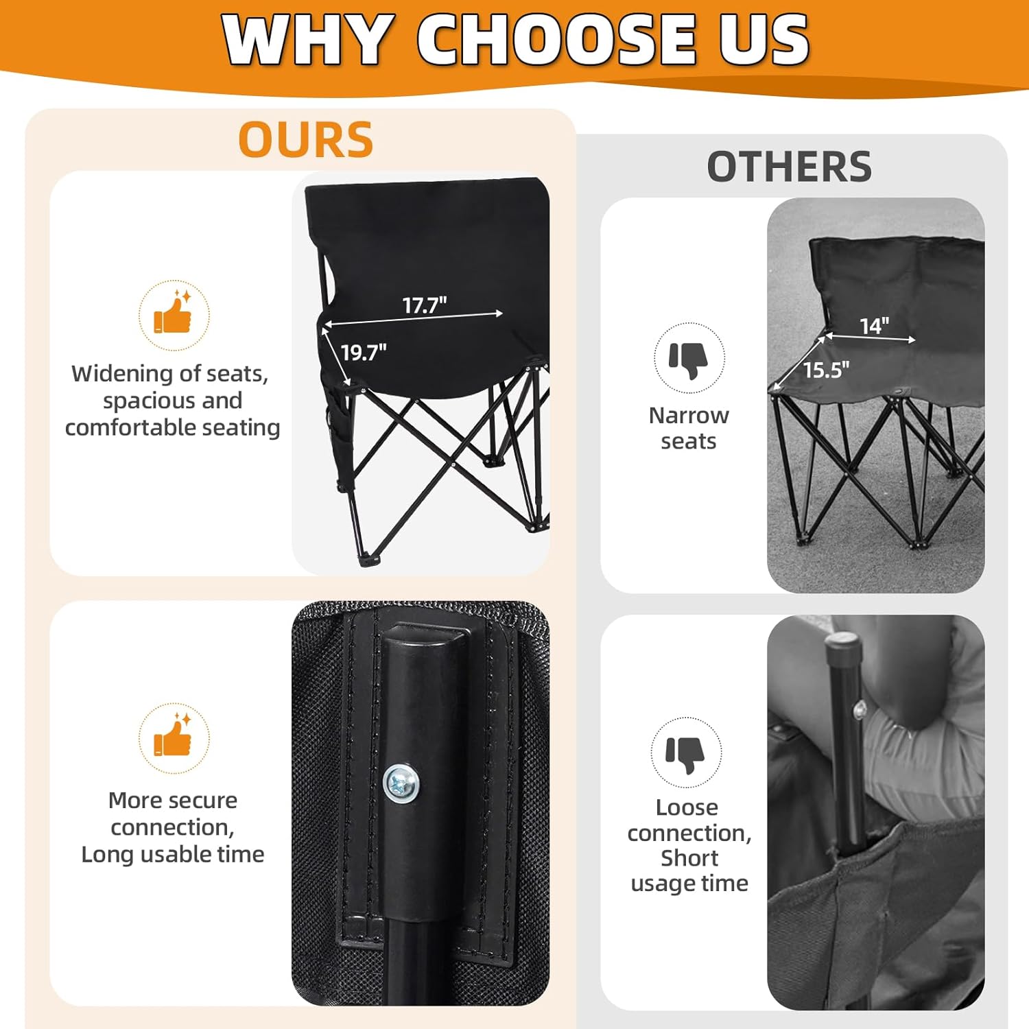 Portable Folding Black Outdoor - đánh giá và giá Outdoor Sport Bench