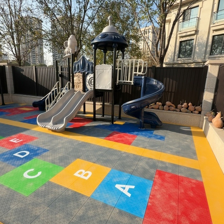 Professional Interlocking PP M - đánh giá và giá Outdoor Sport Court Tiles
