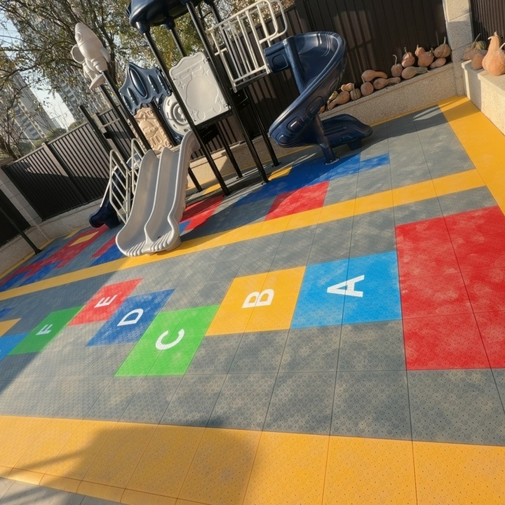 Professional Interlocking PP M - đánh giá và giá Outdoor Sport Court Tiles