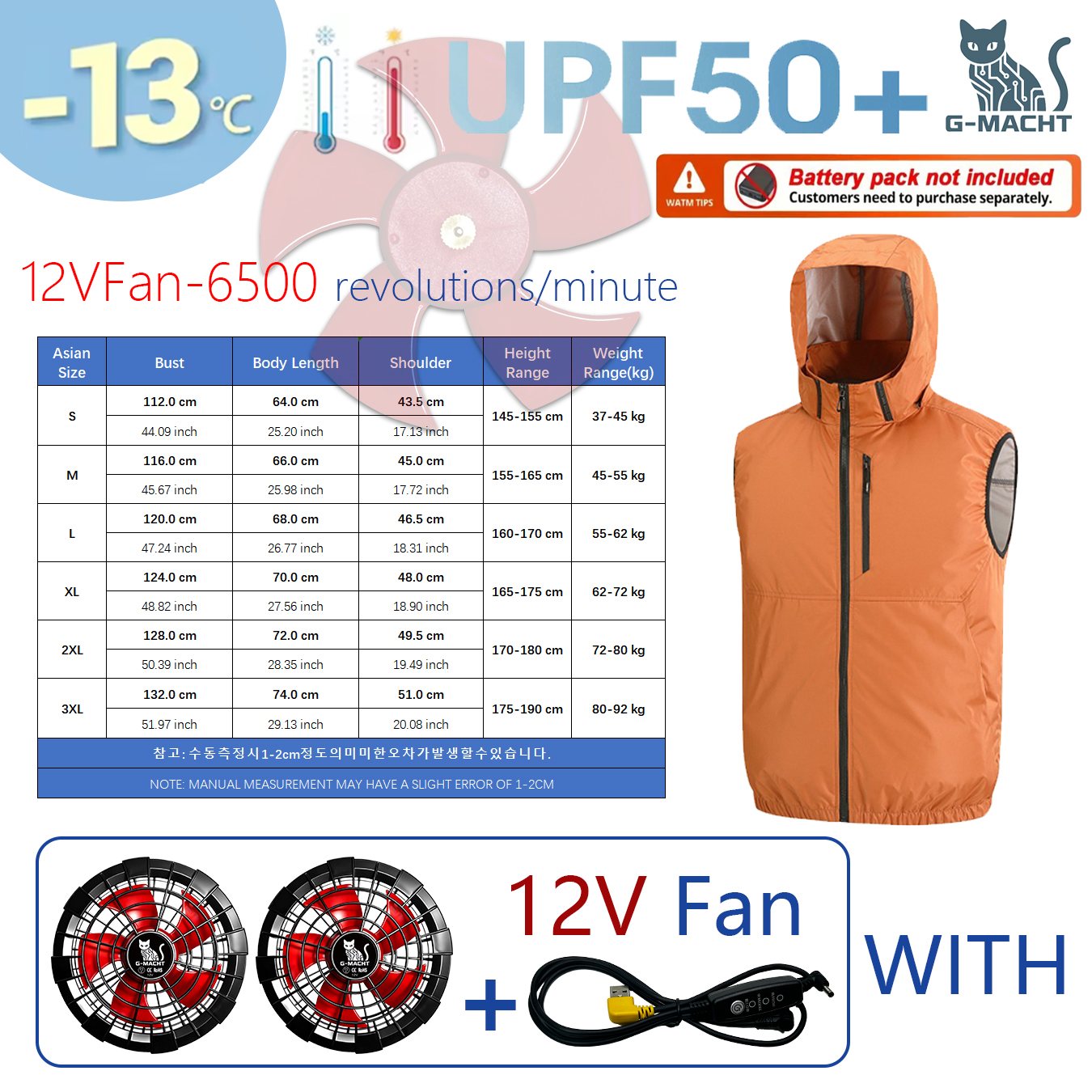 Summer Sport 12V/5V Fan Air Co - đánh giá và giá Outdoor Sport Windbreaker